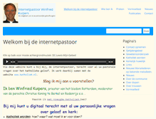 Tablet Screenshot of internetpastoor.nl